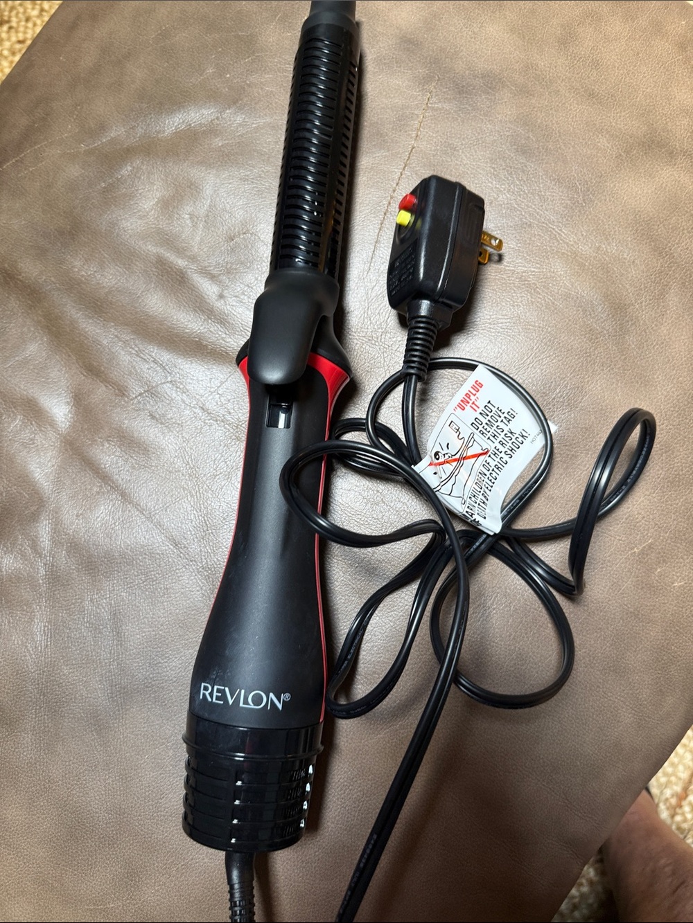 Revlon Black and Red Volumizing Hot Air Brush
